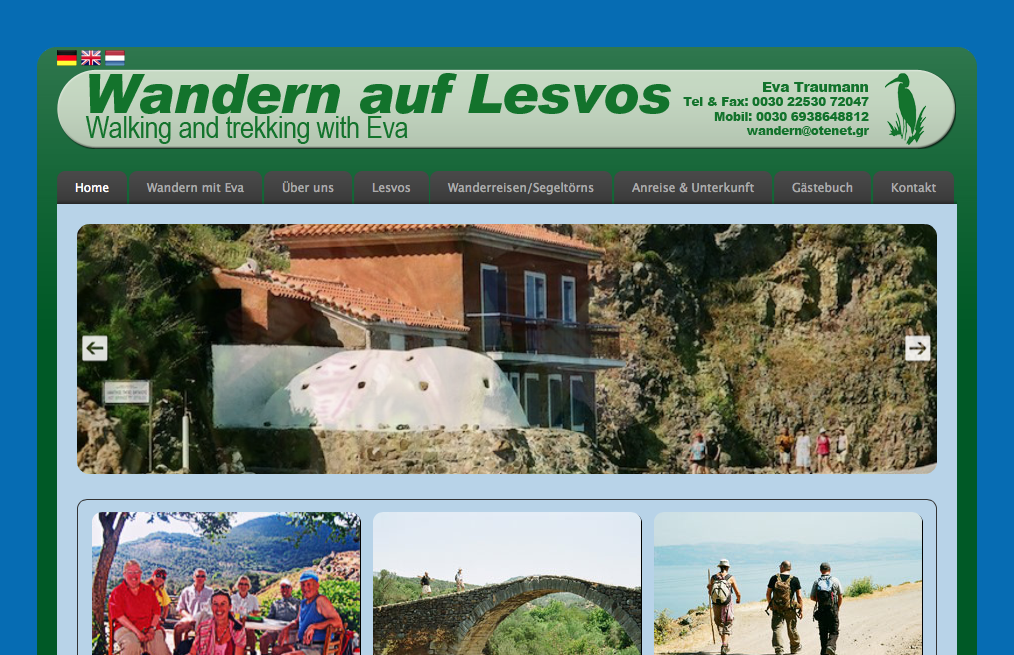 Wandern auf Lesvos