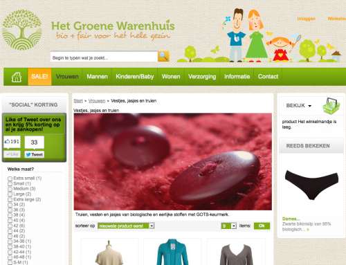 Redesign Het groene warenhuis